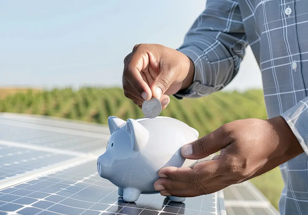 Economie grâce à vos panneaux