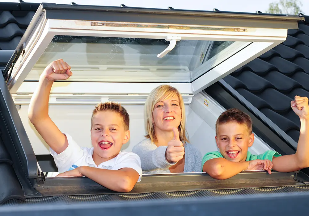 Une nouvelle toiture